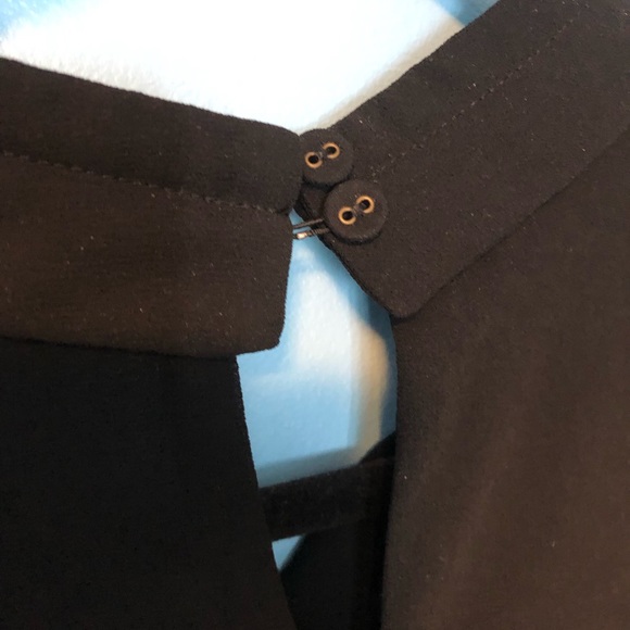 Double Zero Sheer Black Tunic - Picture 4 of 7